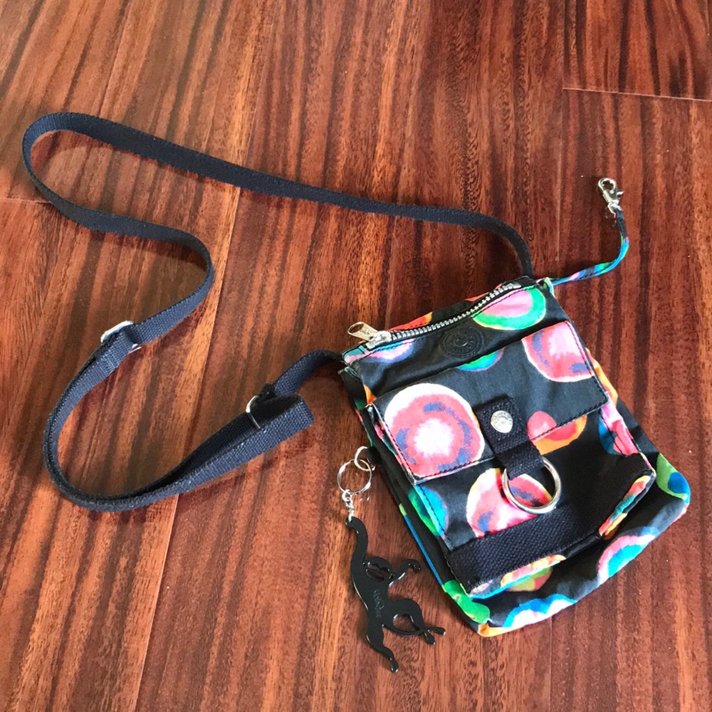 Kipling Black/Multi-Color Small Crossbody Bag - image 1